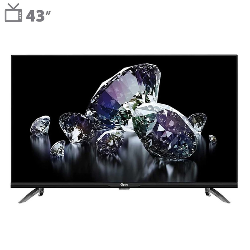 تلویزیون 43 اینچ ال ای دی هوشمند جی پلاس مدل GTV-43SH628NZ