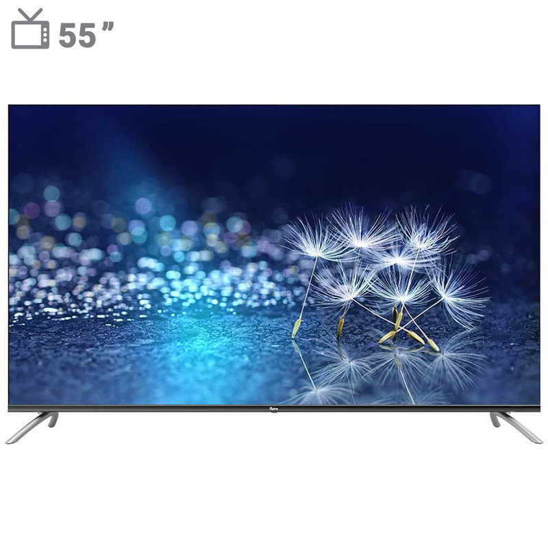 تلویزیون ال ای دی هوشمند جی پلاس مدل GTV-55PQ736S سایز 55 اینچ