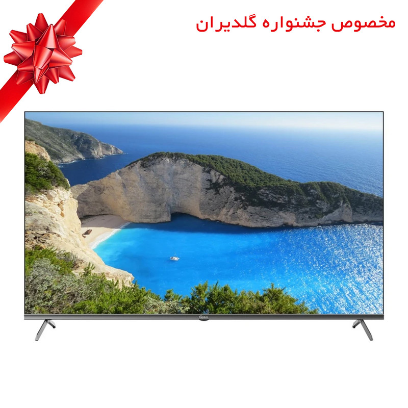 تلویزیون ال ای دی هوشمند جی پلاس مدل GTV-55SQ758N سایز 55 اینچ