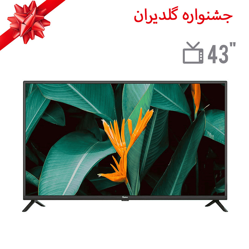 تلویزیون ال ای دی جی پلاس مدل GTV-43PH422N سایز 43 اینچ - مخصوص جشنواره گلدیران