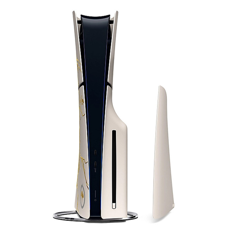 کنسول بازی سونی مدل PlayStation 5 Slim Ghost of Yotei Gold Limited Edition
