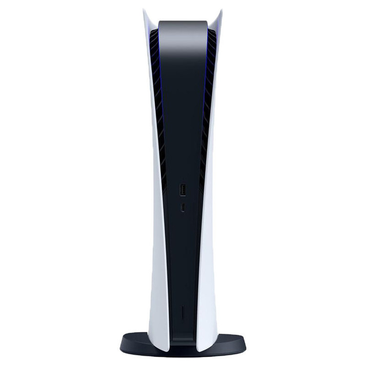 کنسول بازی سونی مدل PlayStation 5 Slim Digital Edition ظرفیت 825 گیگابایت ریجن CFI-2116 اروپا به همراه دسته اضافی