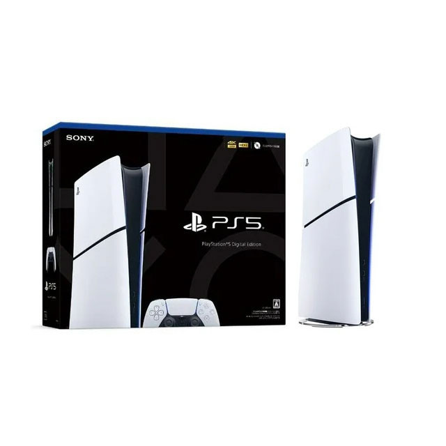 کنسول بازی سونی مدل PlayStation 5 Slim Digital Edition ریجن اروپا سری 2016B نسخه دیجیتال ظرفیت یک ترابایت به همراه دسته اضافه و بازی EA SPORTS FC 26
