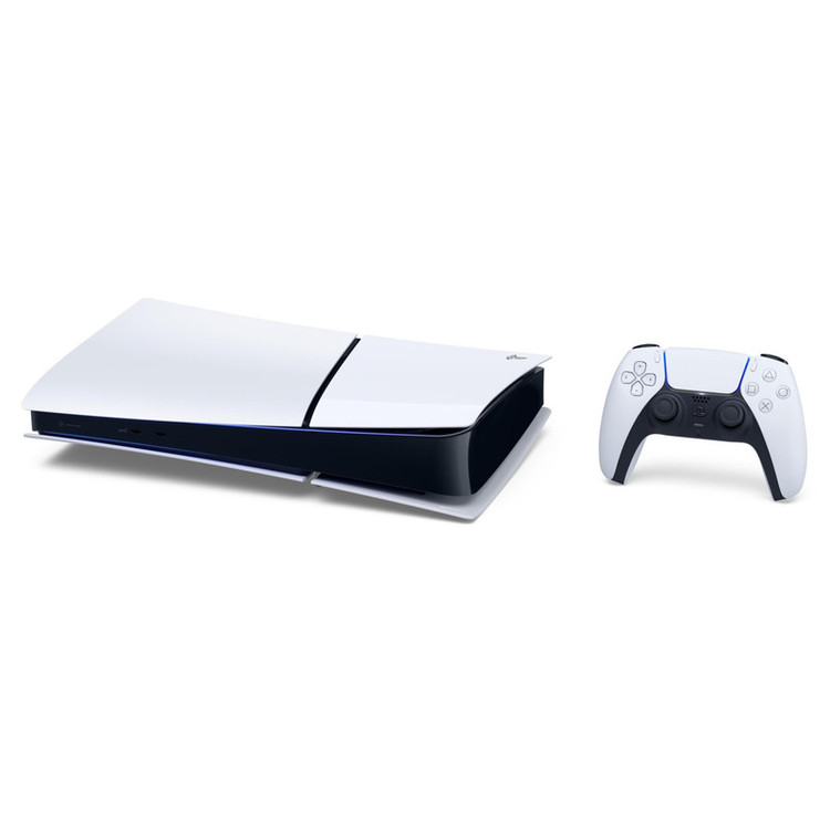 کنسول بازی سونی مدل PlayStation 5 Slim Digital Edition ریجن اروپا سری 2016B نسخه دیجیتال ظرفیت یک ترابایت به همراه بازی EA SPORTS FC 26