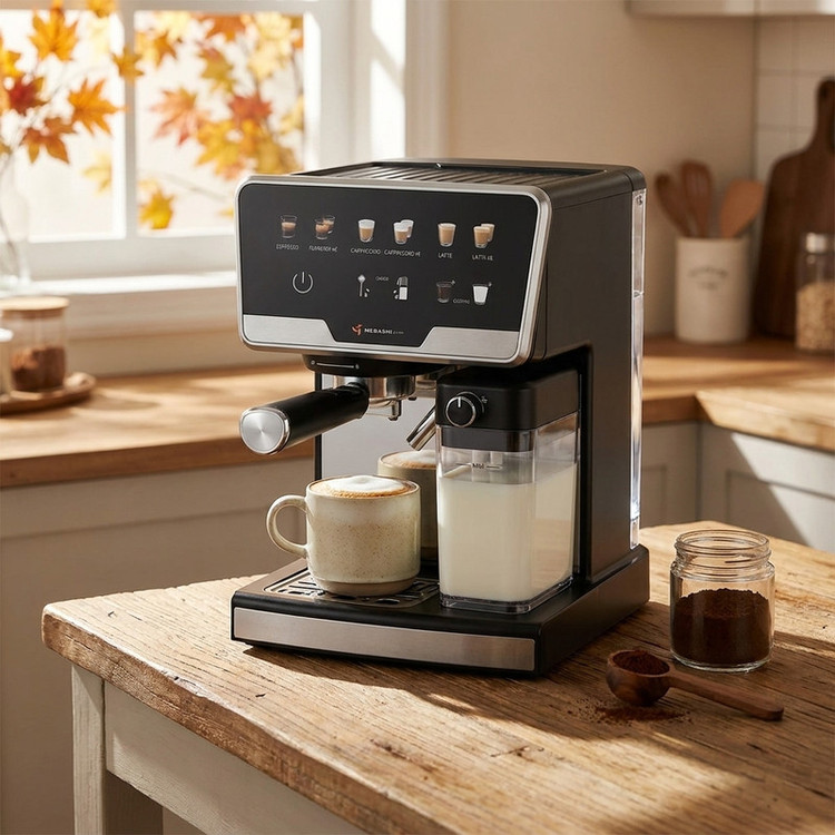 اسپرسو ساز 1700 میلیلیتر مباشی مدل ME-ECM2507